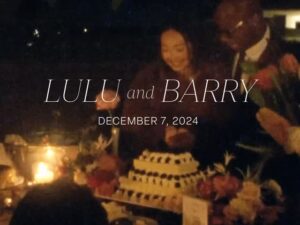 Lulu Wang Instagram - A home video for a home wedding. Happy one year. 🎊

A @aimeepham @kaisampadian production 📹