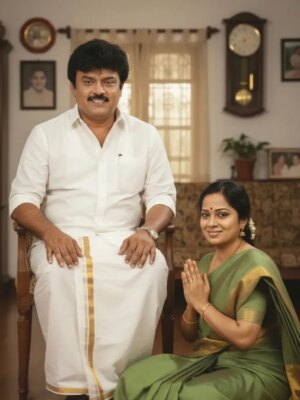 MV. Tamil Selvi Instagram - Captain Vijayakanth – Forever in Our Hearts 🕊️

Endrum nam nenjil Captain Vijayakanth Sir 🕊️🙏

#CaptainVijayakanth #VijayakanthSir #MemorialDay #Respect #legend
