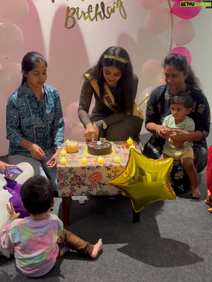 Maahi Gouthami - 12.3K Likes - Happy from the heart🥰 
Thankyou so much guys for all your efforts and also for the cutest surprise😍🤩… @neelima_sparkle @swetha_reddy06 @vassu7788 
My heart was too heavy to take the present🥺 @swetha_reddy06 but I know how much effort you put on to see me happy and I’m overwhelmed with all that you’ve done ra🥹 thankyou once again ra chelliii💕 
And 
I love you all🫶🏻❤️ 
Forever greatful😇😊
.
PS: struggle to get the perfect picture😉 (swipe >> to see the video)
.
.
#maahigouthami #bff #birthday2k25