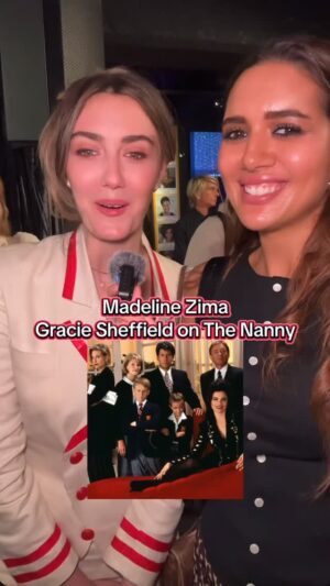 Madeline Zima Instagram - What was the best Grace Sheffield outfit on The Nanny? I was able to ask Madeline Zima herself with @cozitv!
#thenanny #madelinezima #gracesheffield #franfine #frandrescher #90sfashion #90stv #cozitv #heymarianne