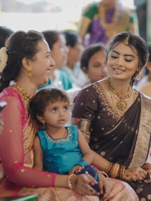 Madhu Gowda Instagram - ಲಾಲಿ ಲಾಲಿ 🫶🏻🧿 #madhugowda