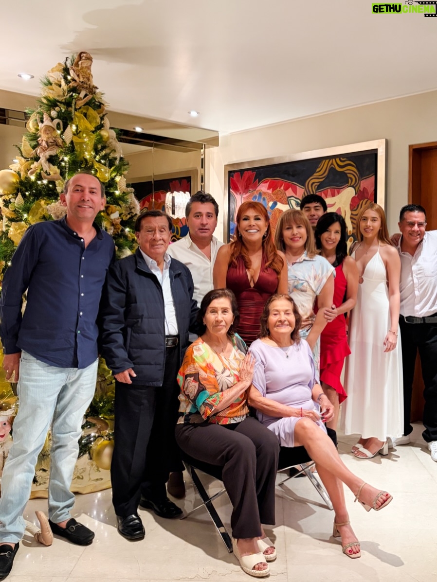 Magaly Medina - 39.3K Likes - Para mí la Navidad es uno de mis feriados favoritos del calendario. Reunir a mi familia alrededor de una mesa es algo que disfruto desde que era muy niña y la economía no nos daba  para comprar un pavo. Qué regocijo juntar a quienes amo, aunque no aparezcan todos en la foto. 🎄✨

#family #love #navidad #christmas #magalymedina
