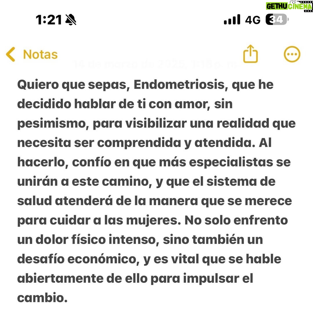 Magdyel Ugaz - 19.5K Likes - DIA MUNDIAL DE LA ENDOMETRIOSIS 💛

A veces me pierdo en el laberinto de tantos doctores, especialistas y caminos diferentes. Me he encontrado preguntándome: ¿cuál es el camino? ¿Qué es lo que quieres enseñarme? Y derrepente aparecen ángeles 😇 con mi doctor @drericarancibia  mis endohermanas de @endometriosisperu @endotribu.pe  a muchas no las conozco personalmente pero me he sentido muy acompañada por ellas , con sus recomendaciones, con sus testimonios GRACIAS CHICAS 💛
No estamos solas , nos tenemos y cada vez tenemos más Aliadxs 💪🏻

#diadelaendometriosis #endowarrior #endohermanas