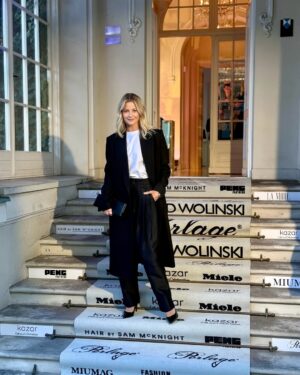 Małgorzata Kożuchowska Instagram - Klasa, styl, energia i wyjątkowe kreacje!
@dawid_wolinski_private gratulacje! ❤️
#pokaz #dawidwoliński #moda
