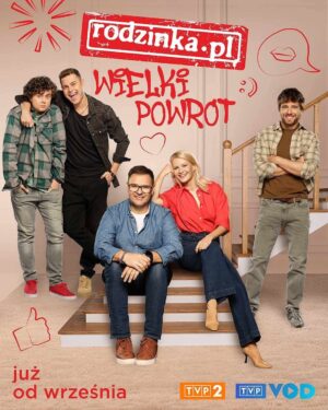 Małgorzata Kożuchowska Instagram - Już we wrześniu wielki powrót kultowego serialu Rodzinka.pl TVP! Do zobaczenia w TVP2 🧡 i TVP VOD 💙
