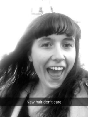 Maisie Adam Instagram - 2016. Graduated with a post-breakup fringe and a 2:1 in Community Theatre, went travelling with my brother, and met X Factor’s Stevie Richie in a nightclub in Southend where I told him his version of Mambo No.5 was a testament to Lou Bega and we shared a fishbowl. 
Oh and I applied for, and went on, The Chase and lost -£300. Yes, -£300.
A vintage year.