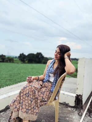 Malhaar Rathod Instagram - Unfiltered Antara 🌼
Last one is my favorite 🤘🏻😝