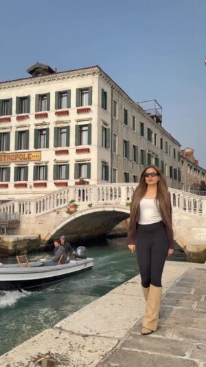 Malika Kaliraman Instagram - Venezia 🛶🫰🏻✨