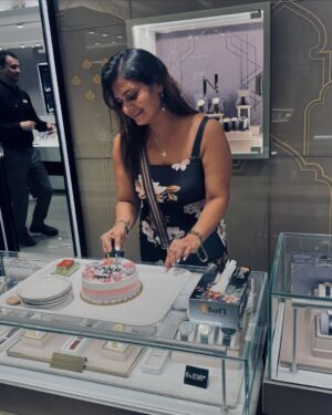 Malvika Tomar Instagram - Bless from universe….thanks @titanwatchesindia for inviting me and for gifting me such a precious watch……Thank you everyone for your sweet wishes and love ❤️