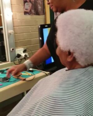 Manaka Ranaka Instagram - 😭🤣🥲 rest easy Msizest. Dawgie nd I are gonna miss you 😭😭😭 we are only left with memories..
.
.
.
.
Before you get carried away, GoGo Ivy Nkutha is very much alive! Its the lady doing her makeup thats passed away, Generations Makeup Department.
RIP Sizakele Sipoyo