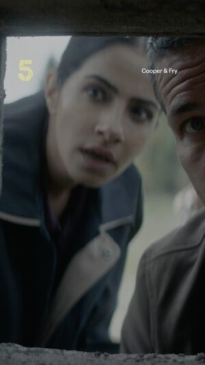Mandip Gill Instagram - Robert James-Collier and Mandip Gill star as Cooper & Fry, two very different detectives forced to work together in a gripping crime drama based on Stephen Booth's acclaimed novels 🔍

Cooper & Fry. 18th November, 8pm. Watch | Stream on 5