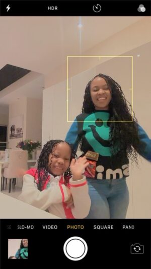 Mapaseka Koetle Instagram - Finally listened to Nema Nema , taking a break from wigs 😂😂😩😩 she’s so happy that we “sisters “