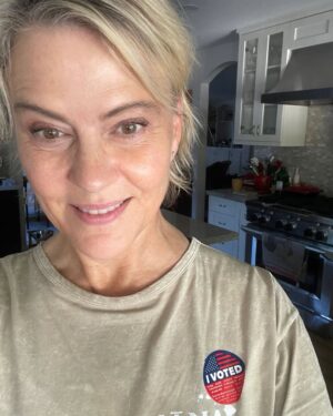 Marguerite MacIntyre Instagram - Popped to my local ballot box here in LA at lunch today. Just a reminder if you haven’t yet, to VOTE!