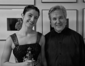 María Dueñas Instagram - I spent more than two weeks travelling with the most amazing people. I arrived excited for the tour and came home with inspiration, laughter and a feeling of family. Thank you to everyone joining us along the way, in Valencia, Madrid, Zaragoza, Sevilla, Ferrara, Berlin and Eisenstadt; we had the warmest audiences❤️
The artistry of @chamber_orchestra_europe and @antoniopappanoconductor go far beyond sound and a lot into humanity. This was such a humanly beautiful tour.

📸: gracias a @eduardofruiz por capturar nuestro paso por Madrid🌹