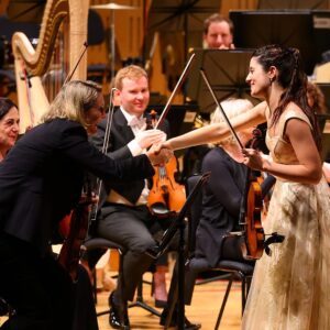 María Dueñas Instagram - It was a great week with Beethoven and @nationalsymphonyorchestrairl with Hans Graf. I enjoyed being in Dublin for the first time, thank you for the warm welcome and a special thanks to the Spanish ambassador, Teresa Lizaranzu, for receiving me❤️