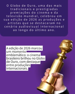 Maria Fernanda Cândido Instagram - A edição de 2026 do Globo de Ouro colocou o cinema brasileiro no centro do cenário internacional. O Agente Secreto conquistou os prêmios de Melhor Filme em Língua Não-Inglesa e Melhor Ator em Filme de Drama, com Wagner Moura entregando uma performance potente, que ultrapassa fronteiras e consolida o reconhecimento global da produção.
Esse impacto também nasce da força de um elenco excepcional. A atriz Maria Fernanda Cândido se destaca como Elza em uma atuação intensa e profundamente humana, que acrescenta camadas de emoção e complexidade à narrativa. Sua presença em cena amplia a densidade dramática do filme e reforça o prestígio artístico da obra, evidenciando a maturidade e a sofisticação do talento brasileiro no cinema contemporâneo.
O reconhecimento no Globo de Ouro reafirma a potência da cinematografia nacional e o espaço cada vez maior das nossas histórias no mundo. Celebramos este momento como uma vitória coletiva do cinema brasileiro que emociona, inspira e deixa sua marca nos palcos internacionais.
#ViraComunicação #GloboDeOuro2026 #CinemaBrasileiro #WagnerMoura #MariaFernandaCândido