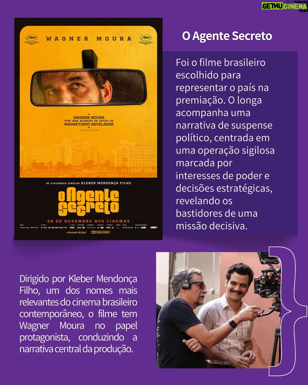 Maria Fernanda Cândido - 172 Likes - A edição de 2026 do Globo de Ouro colocou o cinema brasileiro no centro do cenário internacional. O Agente Secreto conquistou os prêmios de Melhor Filme em Língua Não-Inglesa e Melhor Ator em Filme de Drama, com Wagner Moura entregando uma performance potente, que ultrapassa fronteiras e consolida o reconhecimento global da produção.

Esse impacto também nasce da força de um elenco excepcional. A atriz Maria Fernanda Cândido se destaca como Elza em uma atuação intensa e profundamente humana, que acrescenta camadas de emoção e complexidade à narrativa. Sua presença em cena amplia a densidade dramática do filme e reforça o prestígio artístico da obra, evidenciando a maturidade e a sofisticação do talento brasileiro no cinema contemporâneo.

O reconhecimento no Globo de Ouro reafirma a potência da cinematografia nacional e o espaço cada vez maior das nossas histórias no mundo. Celebramos este momento como uma vitória coletiva do cinema brasileiro que emociona, inspira e deixa sua marca nos palcos internacionais.

#ViraComunicação #GloboDeOuro2026 #CinemaBrasileiro #WagnerMoura #MariaFernandaCândido