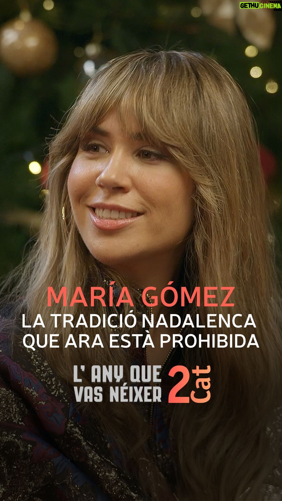 María Gómez - 612 Likes - 🌲 La periodista @maria.gomezg ens explica què feia cada Nadal amb el seu pare i la seva germana, una cosa que avui dia està prohibidíssima. Descobreix-ho!

🔗 Recupera l’especial de Nadal de #LAnyQueVasNéixer, presentat per @xbundo, a rtveplay.cat. 

#La2Cat
