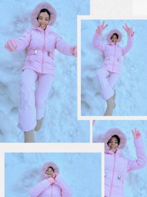 María González Roesch Instagram - Love at “frost sight” ❄️💗🥹🍬🩵