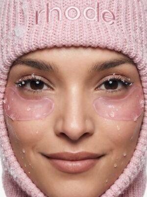 María González Roesch Instagram - El glow de @rhode 🤍
No es filtro… es rhode AI 🤫✨
#skincare #photoshoot #rhode