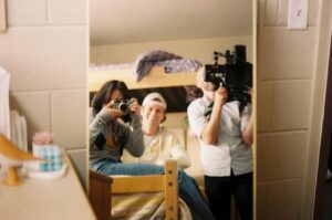 Maria Zhang Instagram - shot a movie (!!!) a few months back and here are some preeetty cool people that I got to frolick around campuses and ranches with :)