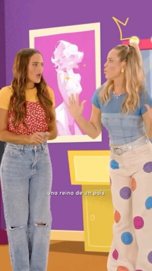 Mariana Seligmann Instagram - Nuevo video con mi amiga @micavazquezok 🥹🫶🏼 “Ser o no ser” 

Nos divertimos tanto grabándolo! Lo pueden ver en mi canal de YouTube “Soy Muni”🌈

#soymuni #micavazquez #contenidoinfantil #niños #infantil