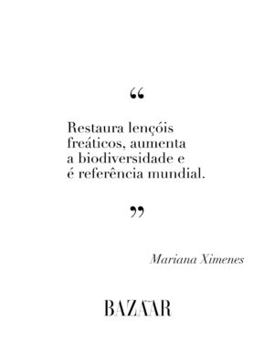 Mariana Ximenes Instagram - Capa da #BAZAAROutubro, @marianaximenes se une ao legado de Lélia e Sebastião Salgado para transformar consciência ambiental em ação. Entre as árvores do Instituto Terra, onde uma fazenda degradada virou floresta viva, a atriz reencontra suas raízes e reflete sobre o poder da regeneração, O editorial exclusivo clicado em meio à vegetação renascida do Vale do Rio Doce, é um gesto de amor à natureza e à arte, e mostra uma Mariana mais conectada, inteira e militante.

Leia a matéria completa no site da BAZAAR e descubra como moda, ativismo e afeto se entrelaçam nessa história de recomeço. #MarianaXimenesNaBAZAAR
***
Fotografia: @josefinabietti
Styling: @carlosesser
Beleza: @casagrandegui
Texto: @alefarah
Direção de arte: @ykleinmori
Retouch: @gpretouching
Assistente de foto: @marinanajjar
Assistente de beleza: @danniquess
Agradecimento especial: Instituto Terra, Lélia Salgado, @juliano_r_salgado e Rodrigo Salgado
Equipe Instituto Terra: @‌quemario @carolina.sampaio Caroline Siloto, Gederson Felisberto da Silva (Dedi), Marcos Garcia Lopes (Marquinhos), Moisés Marcelino (@viveiroeconativas), Heriklis Douglas, @jovanderpito e Victoria Pimenta