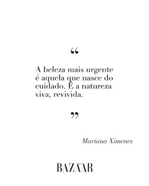 Mariana Ximenes Instagram - Capa da #BAZAAROutubro, @marianaximenes se une ao legado de Lélia e Sebastião Salgado para transformar consciência ambiental em ação. Entre as árvores do Instituto Terra, onde uma fazenda degradada virou floresta viva, a atriz reencontra suas raízes e reflete sobre o poder da regeneração, O editorial exclusivo clicado em meio à vegetação renascida do Vale do Rio Doce, é um gesto de amor à natureza e à arte, e mostra uma Mariana mais conectada, inteira e militante.

Leia a matéria completa no site da BAZAAR e descubra como moda, ativismo e afeto se entrelaçam nessa história de recomeço. #MarianaXimenesNaBAZAAR
***
Fotografia: @josefinabietti
Styling: @carlosesser
Beleza: @casagrandegui
Texto: @alefarah
Direção de arte: @ykleinmori
Retouch: @gpretouching
Assistente de foto: @marinanajjar
Assistente de beleza: @danniquess
Agradecimento especial: Instituto Terra, Lélia Salgado, @juliano_r_salgado e Rodrigo Salgado
Equipe Instituto Terra: @‌quemario @carolina.sampaio Caroline Siloto, Gederson Felisberto da Silva (Dedi), Marcos Garcia Lopes (Marquinhos), Moisés Marcelino (@viveiroeconativas), Heriklis Douglas, @jovanderpito e Victoria Pimenta