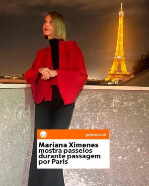 Mariana Ximenes Instagram - #FAMOSOS 🌟 A @marianaximenes esteve em Paris para o Fashion Week e curtir o que a capital francesa oferece de melhor: arte, cultura e culinária. E ela compartilhou todas as dicas e cliques com a gente lá no meu site 📲