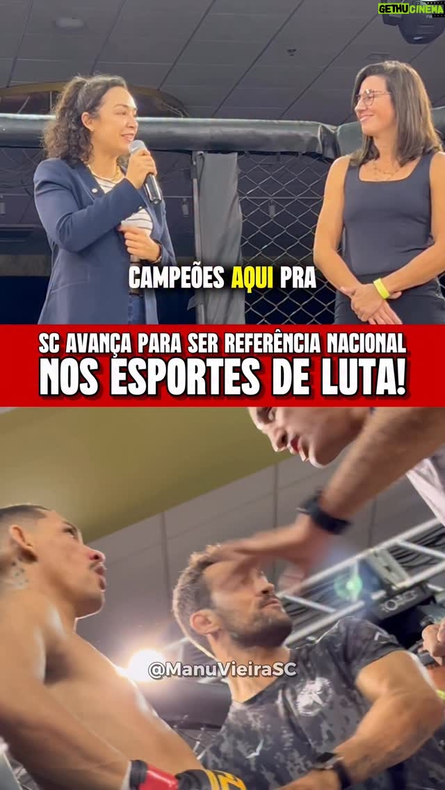 Marina Rodriguez - 186 Likes - SC SERÁ REFERÊNCIA NOS ESPORTES DE LUTA! 

Fui procurada pelo @malkomarcio e pela @marinarodriguezmma para apoiar a divulgação da quarta edição do @bfcfightchampion.

Um evento que só fortalece o cenário das artes marciais aqui em Santa Catarina e mostra o quanto esse esporte vem crescendo no nosso estado.

E esse é só o começo. O objetivo é trazer muitos outros eventos pra cá, e podem contar comigo para apoiar no que for possível.

As artes marciais vão muito além da luta. Muitos atletas vêm de realidades difíceis, sem boas referências em casa, e acabam encontrando nos seus mestres e professores disciplina, respeito e um caminho diferente pra vida.

Apoiar o esporte é também apoiar transformação. E é isso que iniciativas como essa fazem.