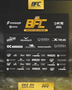 Marina Rodriguez Instagram - Queremos agradecer nossos patrocinadores e apoiadores da edição Golden Edition do BFC, vocês fizeram historia junto com a gente! 🤩🙏🏻

Em 2026 tem muito mais, vem você também fazer parte dessa caminhada! 🤝🏻