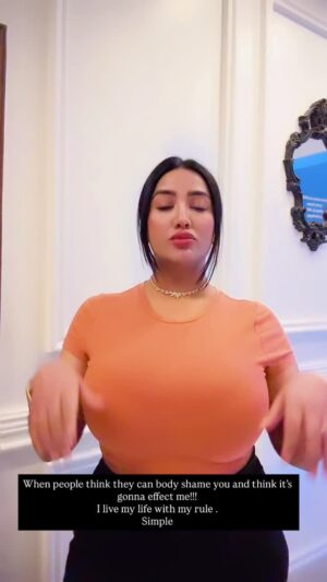 Mathira Instagram - I live for my self
Big girl in a small minded society ♥️
Proud of my body thick and beautiful