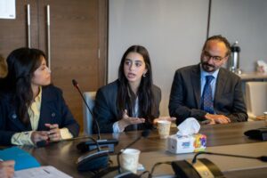 May Elghety Instagram - 📢 خطط كبيرة مستنيانا السنة دي!
إحنا متعاونين مع الممثلين أحمد مجدي، مي الغيطي، ياسمينا العبد، والناشط البيئي أحمد الدروبي، في دورهم كسفراء الاتحاد الأوروبي للنوايا الحسنة في مرحلة جديدة.
🌍 سفراء الاتحاد الأوروبي للنوايا الحسنة في مصر بيدعموا مجالات مختلفة من التنمية المستدامة للمياه للمساواة بين الجنسين، ومن التغير المناخي للتحول إلى اقتصاد أخضر، وغيرهم كتير.
من خلال الفن والتواصل، بنشتغل مع بعض بشكل قريب، وبنحوّل القضايا المعقدة لقصص قوية تلهم أي حد عايز يتعلم ويساهم أكتر #EU4Egypt 📣
🌟 Big plans ahead this year!
We are partnering with actors Ahmed Magdy, May Elghety, Yasmina El Abd, and environmentalist Ahmed El Droubi to take their roles as EU Goodwill Ambassadors to the next level.
EU Goodwill Ambassadors in Egypt champion different areas of sustainable development in Egypt from water to gender equality, climate change to green transition, and much more 🌍
Through artistry and outreach, we work closely together, making complex issues part of powerful stories inspiring all who want to learn and contribute more to #EU4Egypt 📣