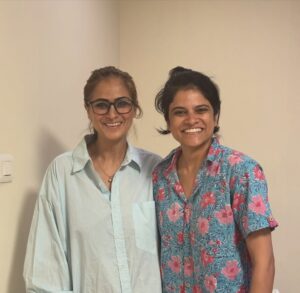Maya Sundarakrishnan Instagram - How it started -2016

How it’s going - 2026

What a privilege to be goofing around with the wonderful @simranrishibagga …. 

10 years of knowing you… :) 
Thank you for loving me , guiding me, pushing me, telling me to live loud and free… 
So much love to you for everything that you are .