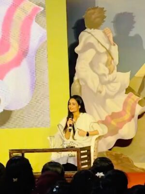 Meenakshi Anoop Instagram - What does a 20year old girl dream of ? This is beyond a dream❤️Walking through the Kerala Niyamasabha ✨with pride, confidence high, head held strong Being invited here didn’t just honour me it built me! A moment of power, growth, and fearless interaction Proud of the woman I am becoming🫶🏻
.
.
.
.
.
.
.
.
.
.
Thank you @avaanahdesignerstudio for this dream outfit ✨