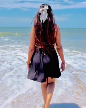 Megha Jayashree Pawar Instagram - Universal 🌎✨🖤
.
.
.
.
.
.
#dedicated #loveyou #universe #love #happy #smile #vibes #beach #goa