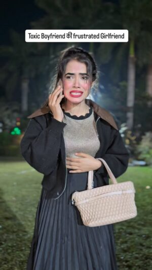 Megha Sahu Instagram - Toxic Boyfriend की frustrated Girlfriend 😂
#couplegoals #girlfriend #funny #comedy #viral #trending #reels #reelsinstagram #foryou #explore