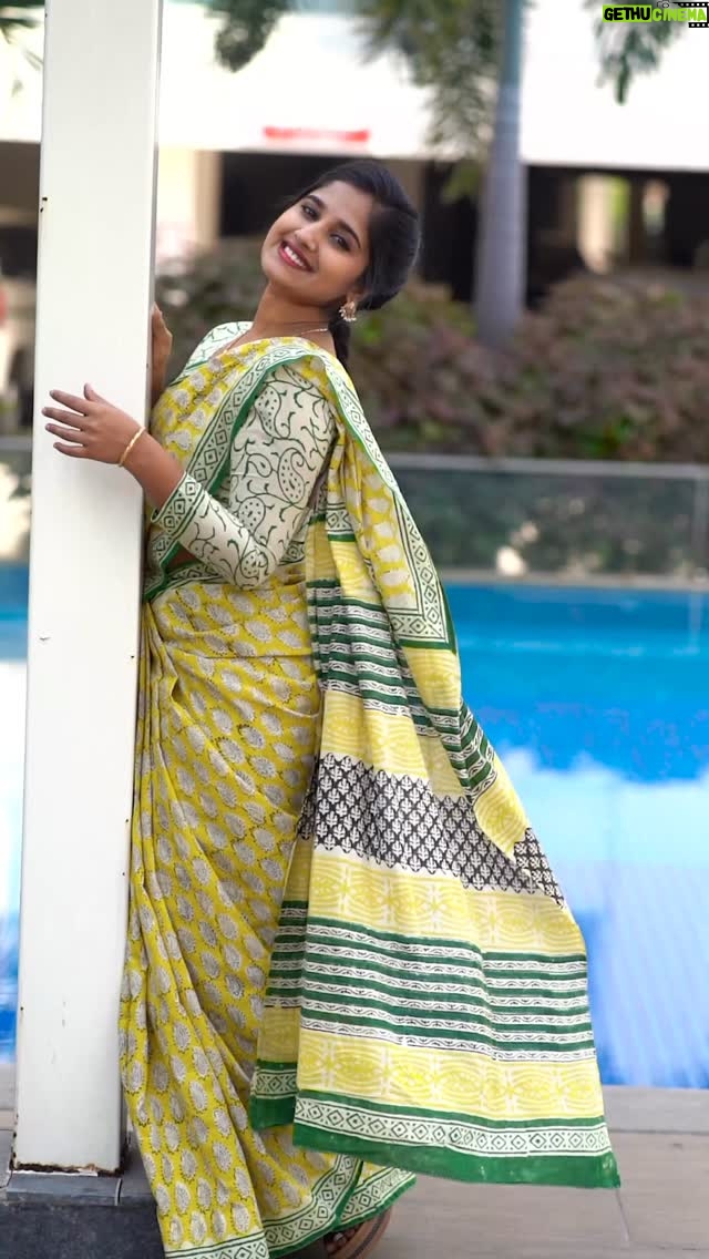 Meghana Lokesh - 54.4K Likes - Saree love 🫰🏻
