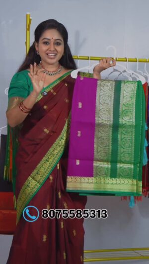 Meghna Vincent Instagram - ✨ KANCHI KORA COTTON ✨
🌸 Premium Thread Work Sarees 🌸
💛 Mango Yellow × Green
💜 Vadamalli × Green
❤️ Red × Violet
🤎 Maroon × Green
✨ More beautiful colour combinations available
✔️ Soft & breathable Kora Cotton
✔️ Traditional Kanchi-inspired thread motifs
✔️ Elegant contrast borders
✔️ Perfect for daily wear, festive & temple wear
📩 DM to book yours
📞 WhatsApp : 8075585313
#KanchiKoraCotton
#ThreadWorkSaree
#HandloomLove
#TraditionalElegance
#SouthIndianSaree
#CottonSareeCollection
#trending #trendingreels #reels