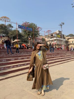 Mehak Bakshi Instagram - every year begins here - Kashi-Banaras-Varanasi🔱🙏🏻❤️