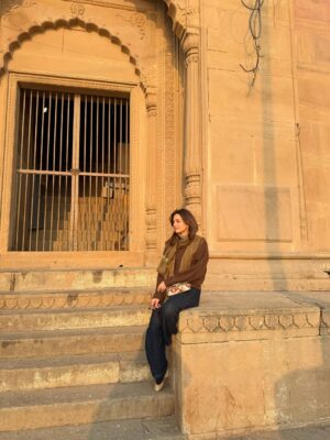 Mehak Bakshi Instagram - every year begins here - Kashi-Banaras-Varanasi🔱🙏🏻❤️