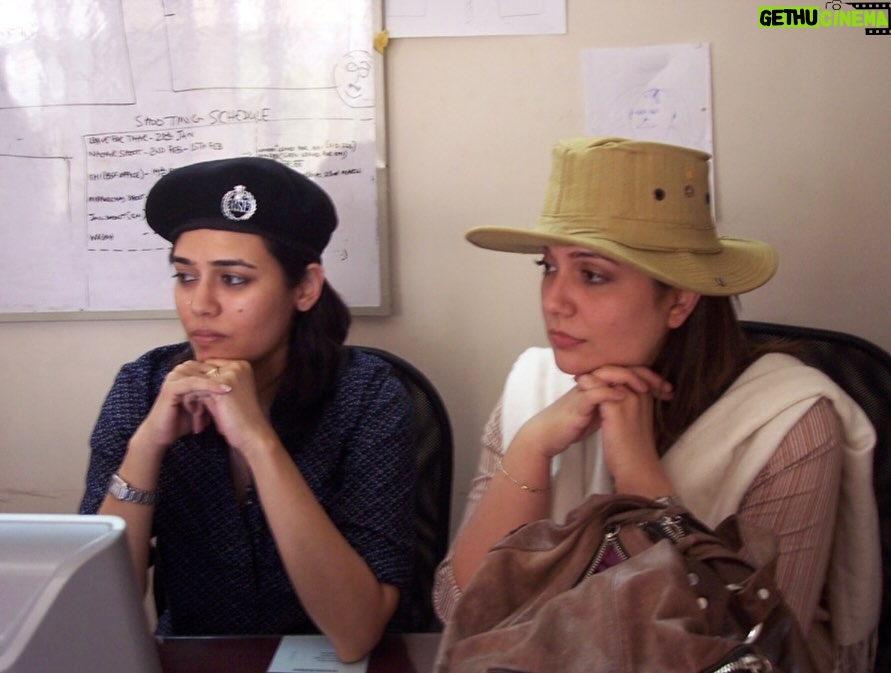 Mehreen Jabbar - 830 Likes - Some old photos resurfaced while cleaning out my phone. Stills from the shoot of Ramchand Pakistani… Nandita and Zhalay,  the spaces we filmed in, the tent I stayed in, the “real” Ramchand with little Fazal who played him, Sonia Rehman and I goofing around between takes, and DP Sofian and me discussing next steps after the rain messed up our jail set.
Time to keep manifesting and working towards film no. 3