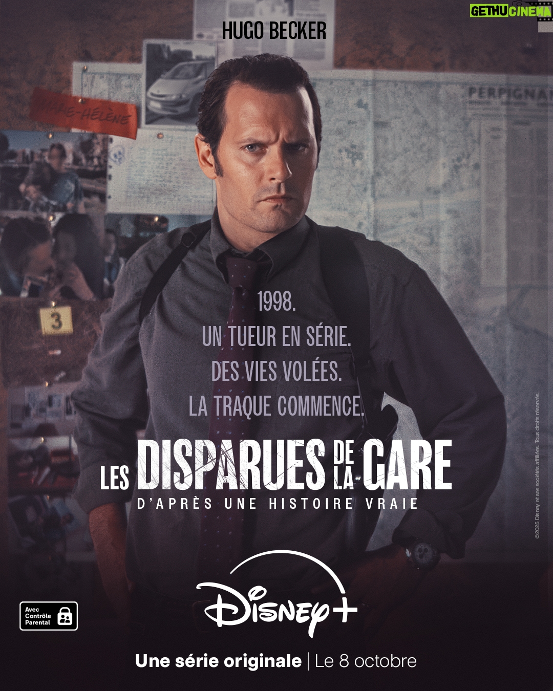 Mélanie Doutey - 1K Likes - Découvrez les visages de la série #LesDisparuesDeLaGare.⁣
⁣
Le 8 octobre sur #DisneyPlus.