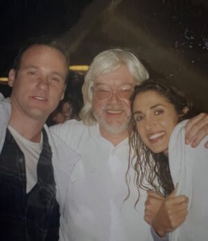 Melina Kanakaredes Instagram - Thomas Wolf said: “You can never go home again” but John Masius believed that with a little divine “PROVIDENCE” #SydHansen could!♥️ 26 years ago this show changed so many lives - especially mine!! I LOVED playing Syd Hansen! From the DREAMS and  COSTUMES to the amazing FAMILY we became in front of and especially behind the camera— Thank you John for creating #Providence♥️ And thank you to @scarletmasius for giving me that polaroid of us when we first met on the set!! I hope you all enjoy these photos as much as I did. ♥️ RIP John♥️