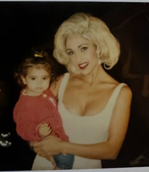 Melina Kanakaredes Instagram - Thomas Wolf said: “You can never go home again” but John Masius believed that with a little divine “PROVIDENCE” #SydHansen could!♥️ 26 years ago this show changed so many lives - especially mine!! I LOVED playing Syd Hansen! From the DREAMS and  COSTUMES to the amazing FAMILY we became in front of and especially behind the camera— Thank you John for creating #Providence♥️ And thank you to @scarletmasius for giving me that polaroid of us when we first met on the set!! I hope you all enjoy these photos as much as I did. ♥️ RIP John♥️