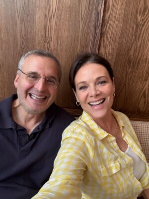 Meredith Salenger Instagram - Opening Day* deliciousness at our dear friend’s new amazing diner, @maxandhelens! Congratulations to @phil.rosenthal @lilyrosenthal @chefmasonroyal @monicahoranrosenthal @nancysilverton!!!! The hot chocolate will be everyone’s favorite! Perhaps VIRAL hot chocolate with lines out the door!!!! I’m predicting! Like @angelina_paris but with lily’s twist and Mason’s marshmallow fluff! And if you like a tuna melt… oh my lord! The best ever! And don’t even start with the maple butter waffle! Oh my goodness Yum upon Yum! Great vibe. Love it. (*** opening day for friends and family. Official public opening is in two weeks)