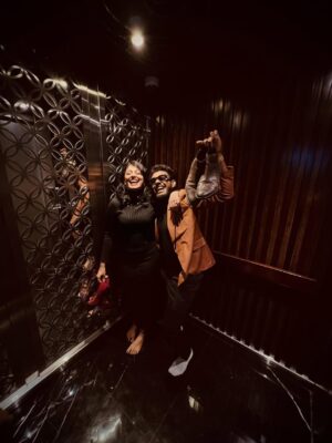 Merin Philip Instagram - Snapped some quick styling shots with @merinmaryphilip 

📸 @aj_ad__ 

#photoshoot #styling #accesories #crownplaza #nightshoot #styledbymelwyj