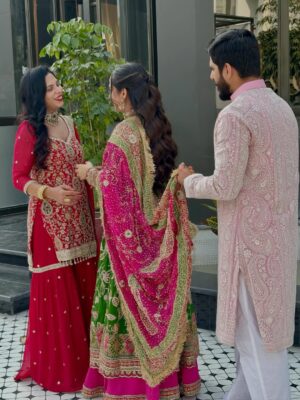 Meru Panwar Grover Instagram - Favourite fit of 2025 that I created from scratch.
.
.
.
.
.
.
.
.
.
.
.
.
.
.
.
.
.
#merorang #punjabioutfit #anarkalisuit #indianethnicwear #shaadiseason