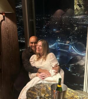 Mia Michaels Instagram - It took me 55 years and my lifetime to find my beautiful soulmate. Every second I waited to find you was worth the wait. How could I not say YES to my earth angel, best friend,my home and the best partner anyone could ask for. I can’t wait to spend the rest of my life and my forever after with you! My heart is bursting my Love ! I LOVE YOU FOREVER @suksingh2.0