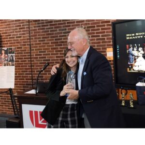 Mia Serafino Instagram - Still processing the incredible day I had at my favorite place, ULS — where I went to school from 2nd to 12th grade. 
I got to spend time with the students and the person who inspired me, and so many others, to pursue a life in the arts. Dr. Moss modeled for us what it means to do the work and love the work above all else. 
In PRODIGAL SON, John Patrick Shanley writes: “this school has been a miracle for me…because somebody, Mr. Hoffman, finally saw me. And more than that, somebody, a grown person, decided I was good before I was good.” Thank you for believing in all of us, Doc, and for inviting me back ❤️